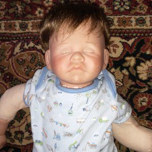 Lee Middleton 1983 Vintage First Moments Reborn Baby Doll Signed 020783-V NBVFM